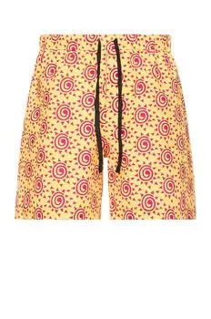 Шорты DOUBLE RAINBOUU Night Swim Shorts, цвет The Sun Big