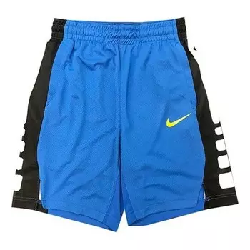 Шорты drawstring basketball sports shorts blue Nike, синий