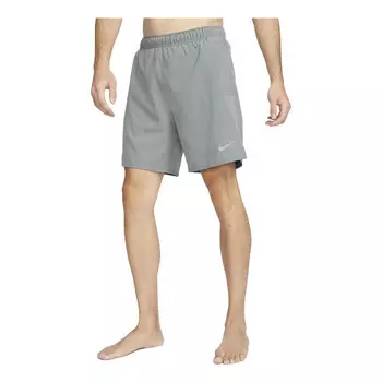 Шорты dri-fit challenger 18cm shorts 'grey' Nike, серый