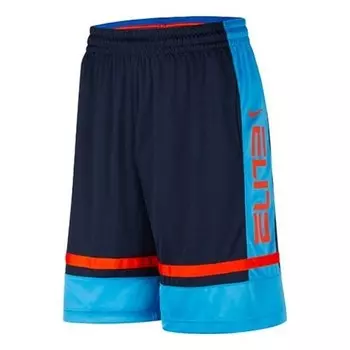Шорты dri-fit elite basketball shorts for men blue Nike, синий