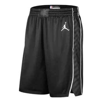 Шорты dri fit nba brooklyn nets statement edition swingman баскетбольные шорты Air Jordan, черный