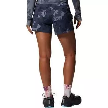 Шорты Dynama 4 дюйма женские Mountain Hardwear, цвет Dark Zinc Pines Camo