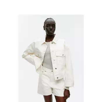 Шорты джинсовые Arket женские, белый