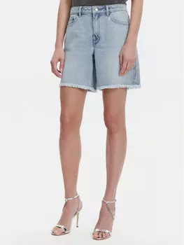 Шорты джинсовые бойфренда MS59066FAU Michael Michael Kors, синий