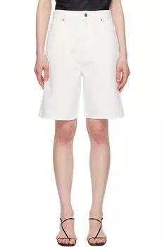 Шорты джинсовые Isu Loulou De Saison, цвет ivory