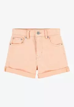 Шорты джинсовые MINI MOM ROLL CUFF Levi's, цвет coral sands