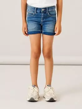Шорты джинсовые NKFSALLI SLIM Name it, цвет medium blue denim
