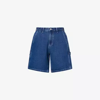 Шорты джинсовые Obey Bigwig, синий