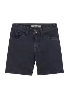 Шорты джинсовые, пятикарманные, шлевки для ремня, детские GARCIA, цвет Parisian Nig