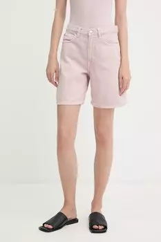 Шорты джинсовые SASHELLY Samsoe Samsoe, розовый