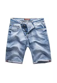 Шорты Джинсовые шорты светло-синие стандартного кроя Rock Creek, голубой