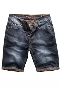 Шорты джинсовые шорты темно-синие стандартного кроя Rock Creek, темно-синий