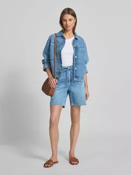 Шорты джинсовые свободного кроя из смеси хлопка и лиоцелла, модель «ВИЛЛА» Vero Moda
