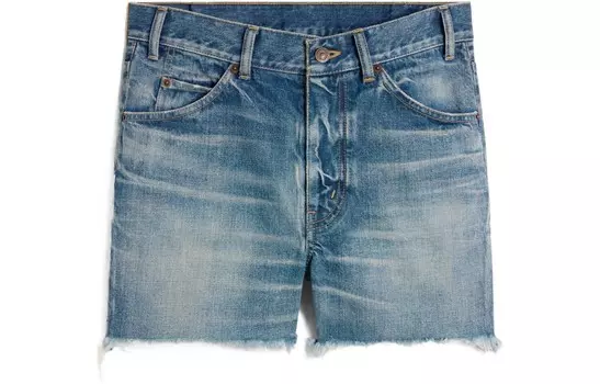 Шорты джинсовые женские Celine короткие, синий