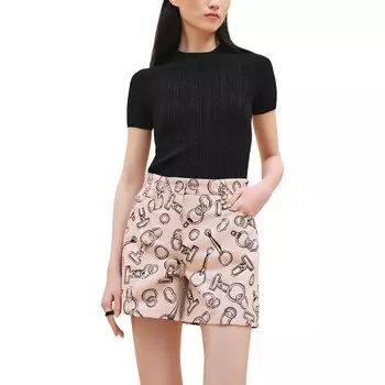 Шорты джинсовые женские Hermes, розовый