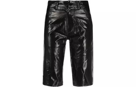 Шорты джинсовые женские Mm6 Maison Margiela, черный
