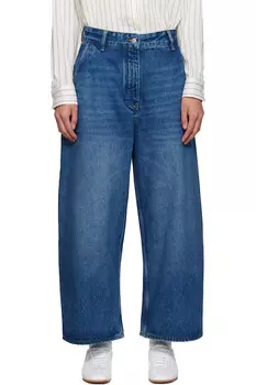 Шорты-джинсы Chalco Studio Nicholson, индиго