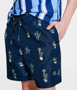 Шорты-джоггеры Cacti Kickback 6,5 дюйма Aeropostale, синий