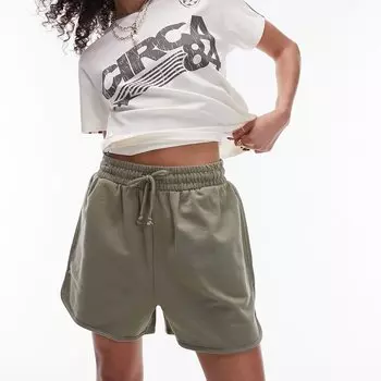 Шорты-джоггеры Topshop, хаки