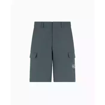 Шорты EA7 EMPORIO ARMANI 7M000196_AF13554 cargo, серый