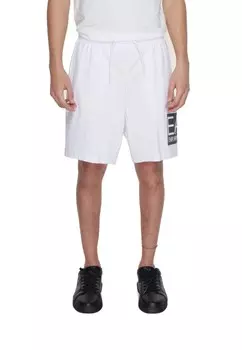Шорты EA7 на кулиске, белый