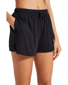 Шорты Eberjey Gisele Everyday Relaxed Shorts, черный