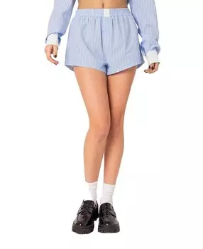 Шорты Edikted Lea, синий