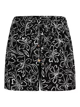 Шорты Eight2Nine, черный/белый