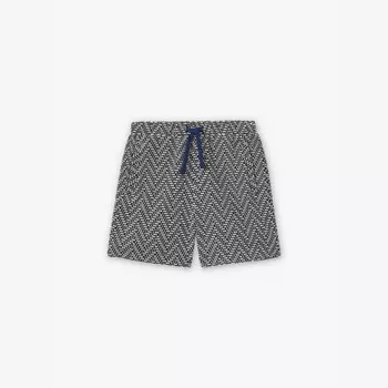 Шорты Ellis с зигзагообразным узором, 3-13 лет Reiss, синий