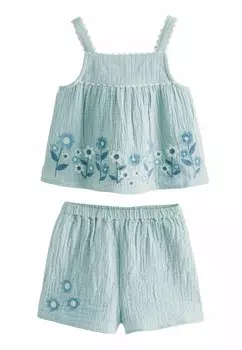 Шорты EMBROIDERED SET REGULAR FIT Next, цвет blue