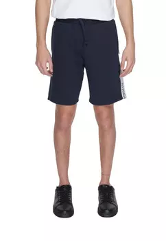 Шорты Emporio Armani на кулиске, синий