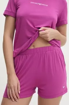 Шорты Emporio Armani Underwear, розовый