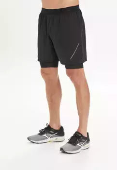 Шорты ENDURANCE "Airy" с технологией Quickdry, черный