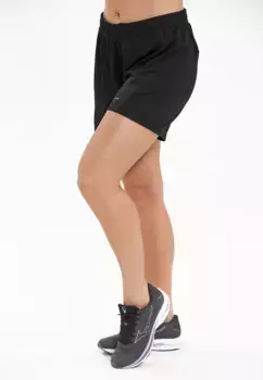 Шорты ENDURANCE "Carnew" из легкого сетчатого функционального материала, черный