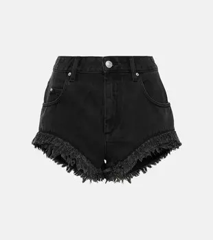 Шорты Eneidao из хлопка Isabel Marant, черный