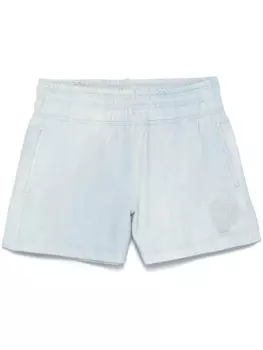 Шорты Ermanno Scervino с цветочной аппликацией, синий