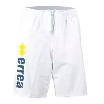 Шорты Errea Republic Essential Short Raw Cut Man Logo 74 Ad Adult, цвет weiss