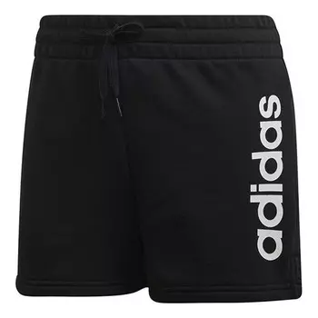 Шорты Essentials линейные шорты с логотипом Adidas, черный