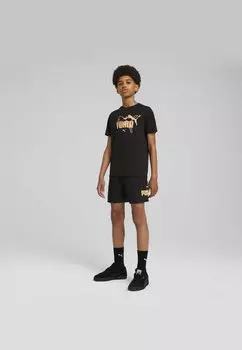 Шорты ESSENTIALS LOGO LAB YOUTH Puma, черный