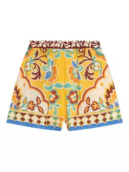 Шорты ETRO с цветочным принтом, нейтральный