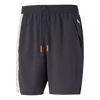 Шорты excite woven training short 'black' Puma, черный