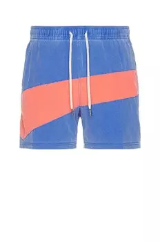 Шорты Fair Harbor The Bungalow Swim Shorts, цвет Pink Colorblock