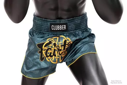 Шорты Fairtex BS1915 Clubber, зеленый