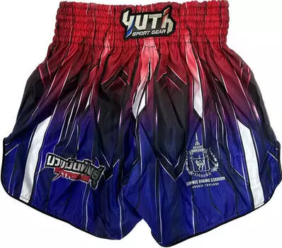 Шорты Fairtex Fight Muay Thai Extreme, красный / синий