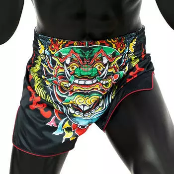 Шорты Fairtex Muay Thai Shorts - BS1912 Kabuki, черный