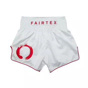 Шорты Fairtex Muay Thai Shorts - BS1918 ENSO, белый
