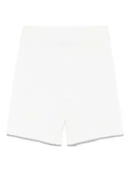 Шорты фактурной вязки Peserico, белый