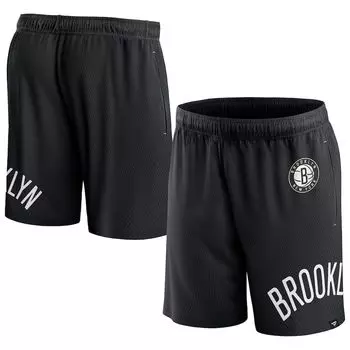 Шорты Fanatics Branded Brooklyn Nets, черный
