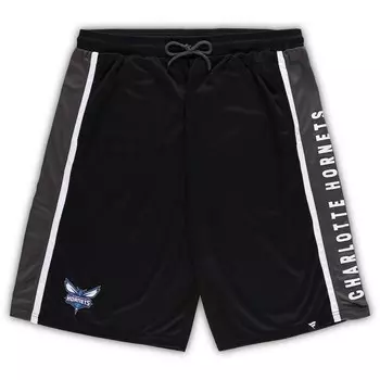 Шорты Fanatics Branded Charlotte Hornets, черный