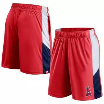 Шорты Fanatics Branded Los Angeles Angels, красный
